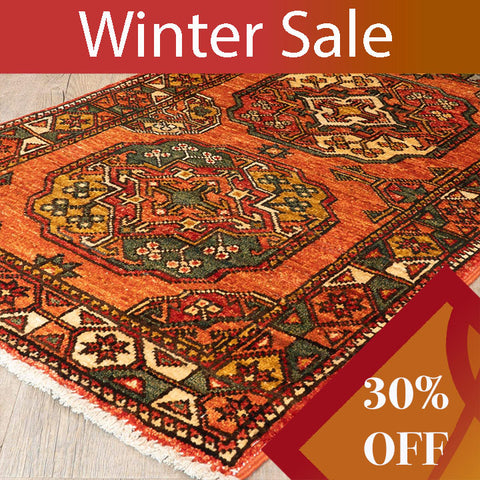 Handmade Afghan Ersari rug - WS307951