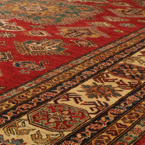 Handmade Afghan Kazak carpet - 30825043