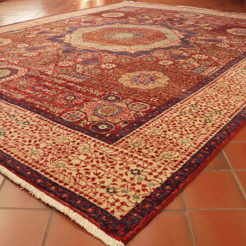 Handmade Afghan Mamluk carpet - 308063