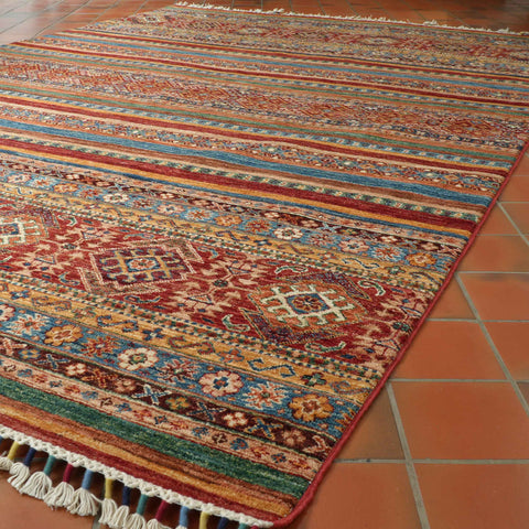 Handmade Afghan Kharjeen carpet - 308087