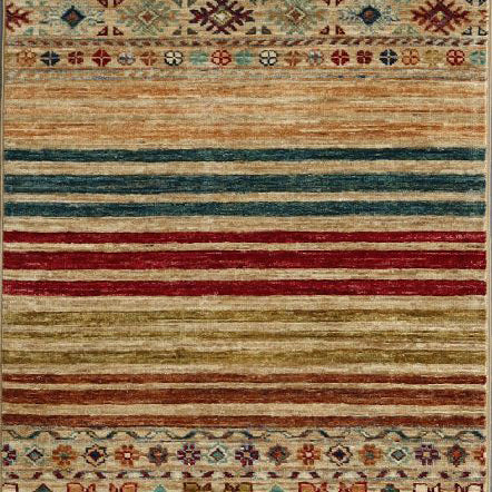 Handmade fine Afghan Samarkand runner - ENR308166