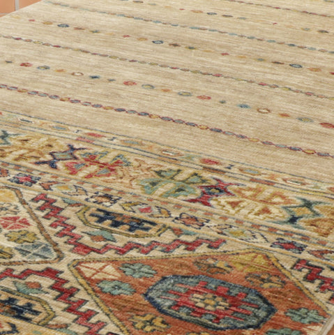 Handmade fine Afghan Samarkand runner - 308170