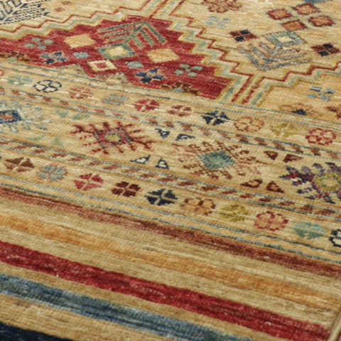 Handmade fine Afghan Samarkand runner - WS308175