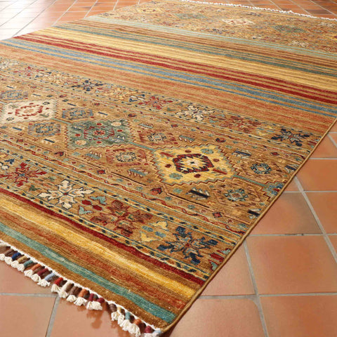 Fine handmade Afghan Samarkand rug - 308218