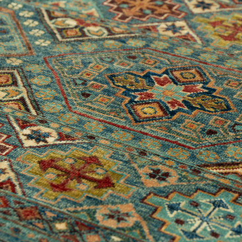 Handmade fine Afghan Samarkand rug - 308226