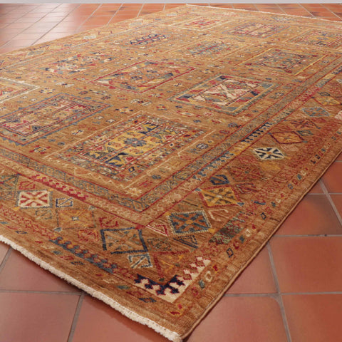 Handmade Afghan Temori rug - 308234