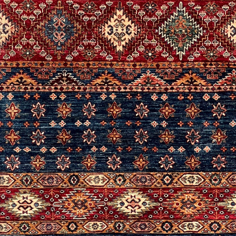 Handmade Afghan Kharjeen rug - ENR308305