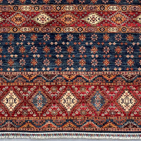 Handmade Afghan Kharjeen rug - ENR308305