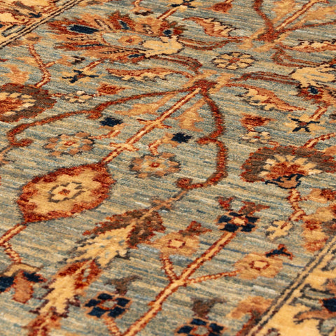 Handmade Afghan Choeb Rang short runner - 308355