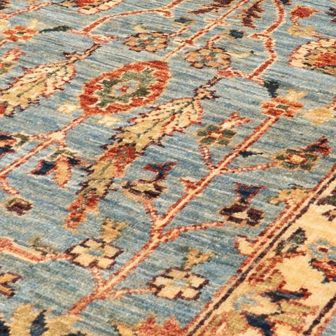 Handmade Afghan Choeb Rang runner - 308357