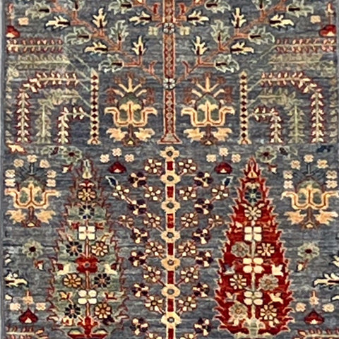 Handmade Afghan Aryana runner - ENR308368