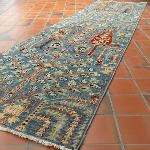 Handmade Afghan Aryana runner - 308368