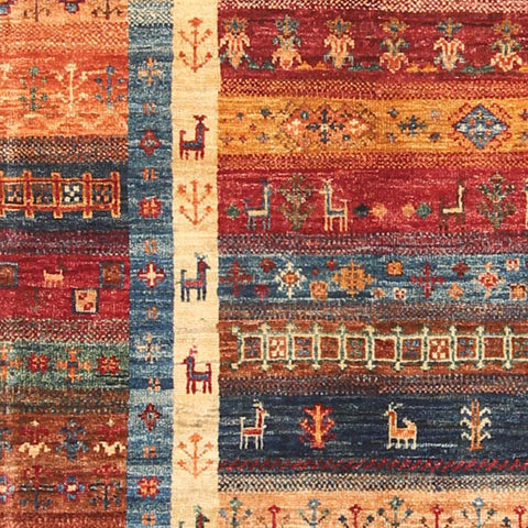 Handmade Afghan Loribaft rug - ENR308397