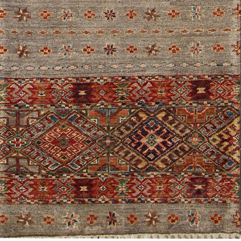 Handmade Afghan Kharjeen runner - ENR308443