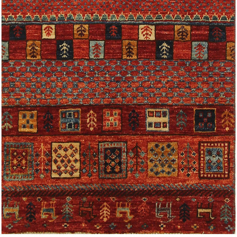 Handmade Afghan Loribaft rug - ENR308467