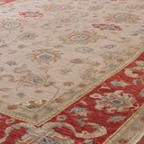 Extra fine handmade Afghan Ziegler rug - 308477