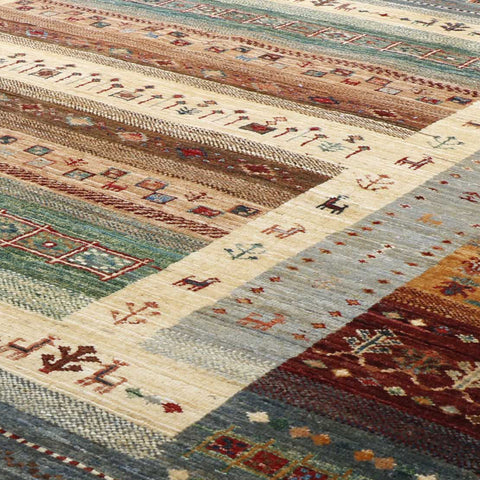 Handmade Afghan Loribaft rug - 30825631