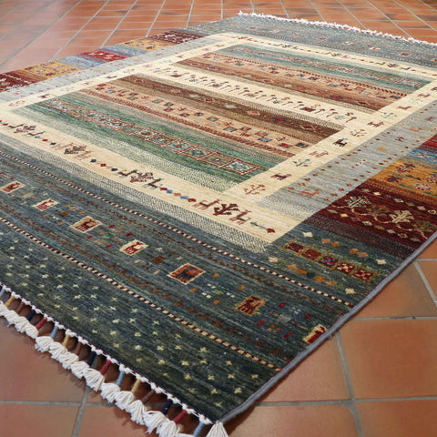 Handmade Afghan Loribaft rug - 30825631