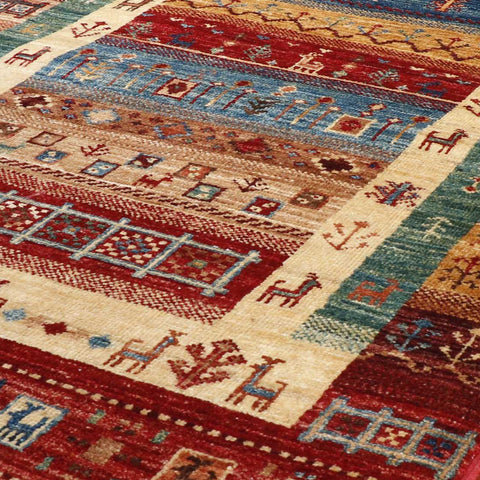 Handmade Afghan Loribaft runner - 30825632