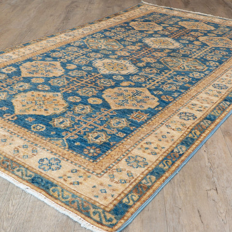 Handmade extra fine Afghan Kazak rug - 308737