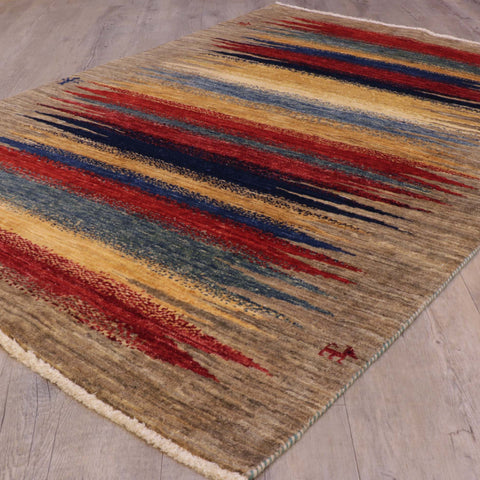 Handmade Afghan Loribaft rug - 308776