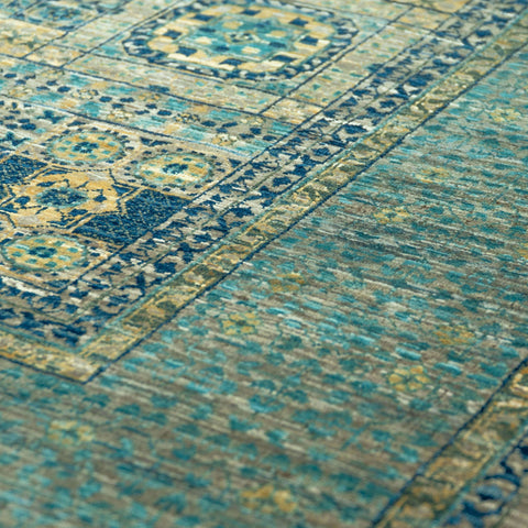 Handmade fine Afghan Mamluk rug - 308787