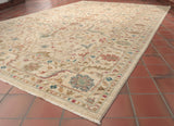 Handmade fine modern Afghan Ziegler carpet - 308801