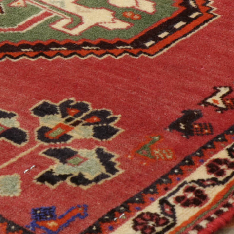 Handmade Persian Qashqai mat - 308932