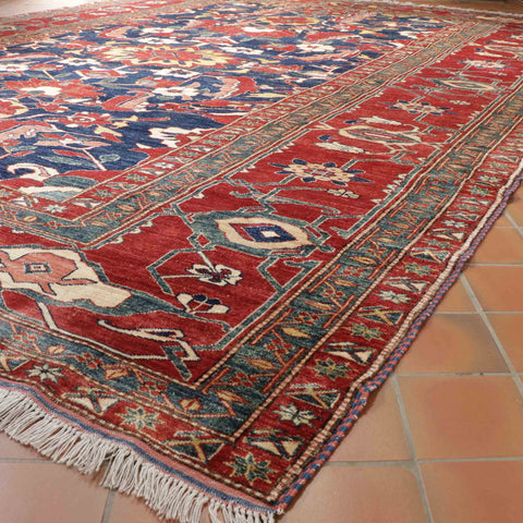 Handmade Afghan Kazak carpet - 309016