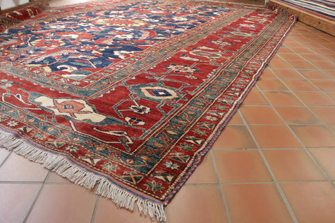 Handmade Afghan Kazak carpet - 309016