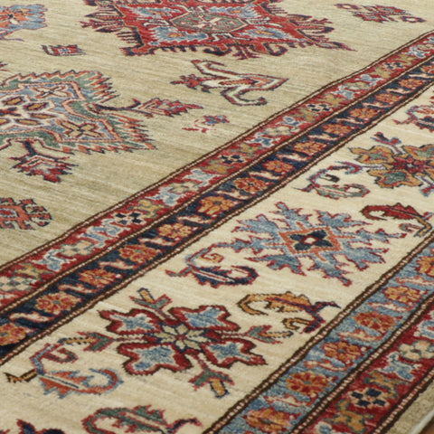 Handmade fine Afghan Kazak carpet - 309033