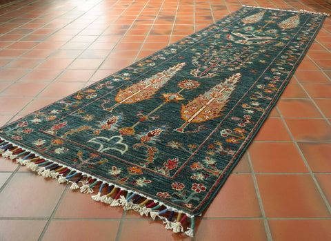 Handmade Afghan Kharjeen runner - 30925174