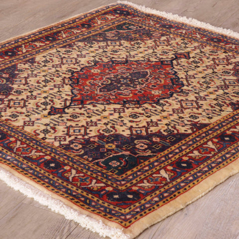 Handmade Oriental Sarouk square - 309203