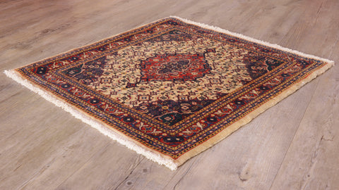 Handmade Oriental Sarouk square - 309203