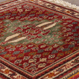 Handmade Persian Qashqai square - 309204