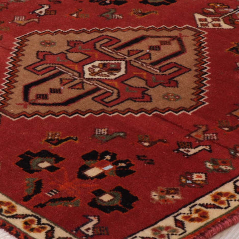 Handmade Persian Qashqai square - 309211