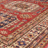 Handmade fine Afghan Kazak rug - 309265