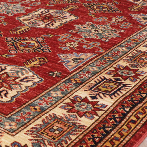 Handmade fine Afghan Kazak rug - 30925266