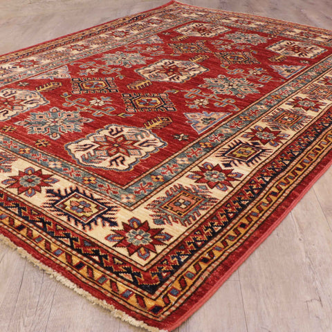 Handmade fine Afghan Kazak rug - 30925266