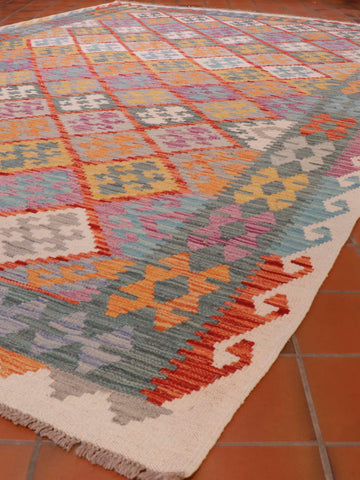 Handmade Afghan Kilim - 309270