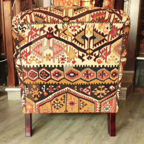 Handmade Turkish kilim Howard Chair - 309320