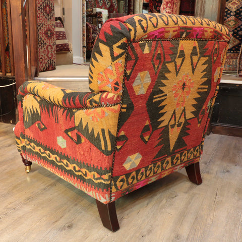 Handmade Turkish kilim Howard Chair - 309321