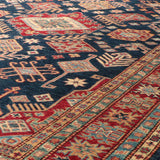 Handmade fine Afghan Kazak rug - 309363