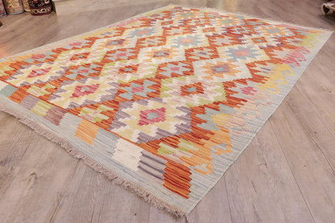 Handmade Afghan Kilim - 309390