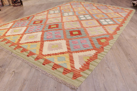 Handmade Afghan Kilim - 309391