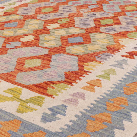 Handmade Afghan Kilim - 309397