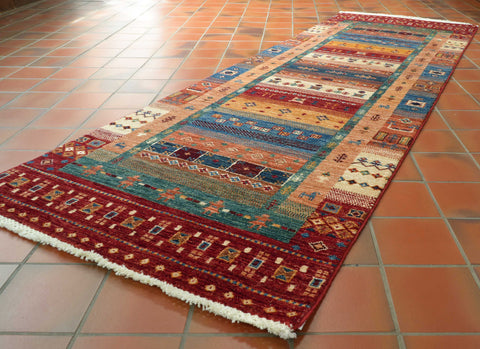 Handmade Afghan Kharjeen runner - 309447