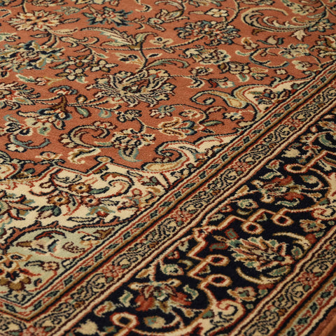 Handmade fine Kashmir silk rug - 30925520