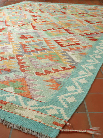 Handmade Afghan Kilim - 309541