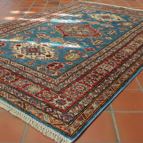 Handmade Fine Afghan Kazak rug - 309580